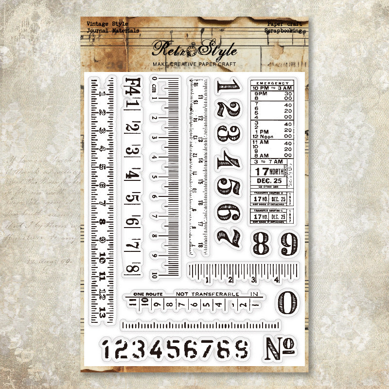 Clear Silicone Stamp STM549