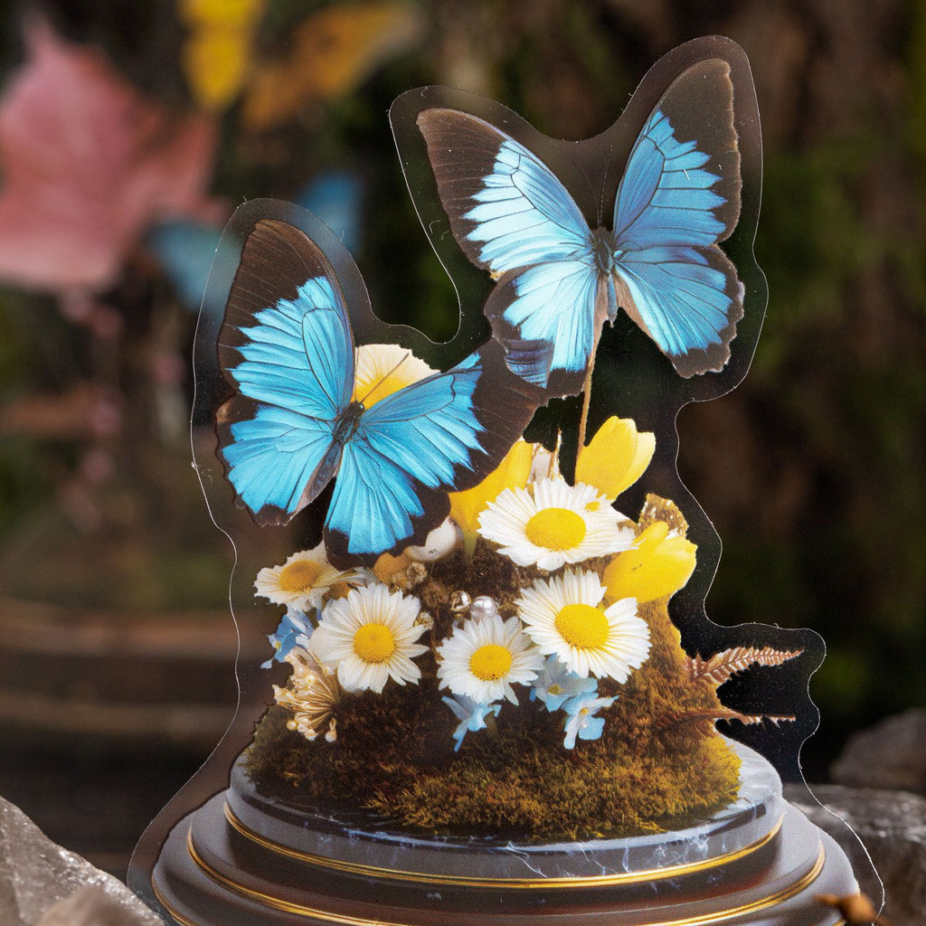 10 Pcs Insect Themed PET Stickers KCST