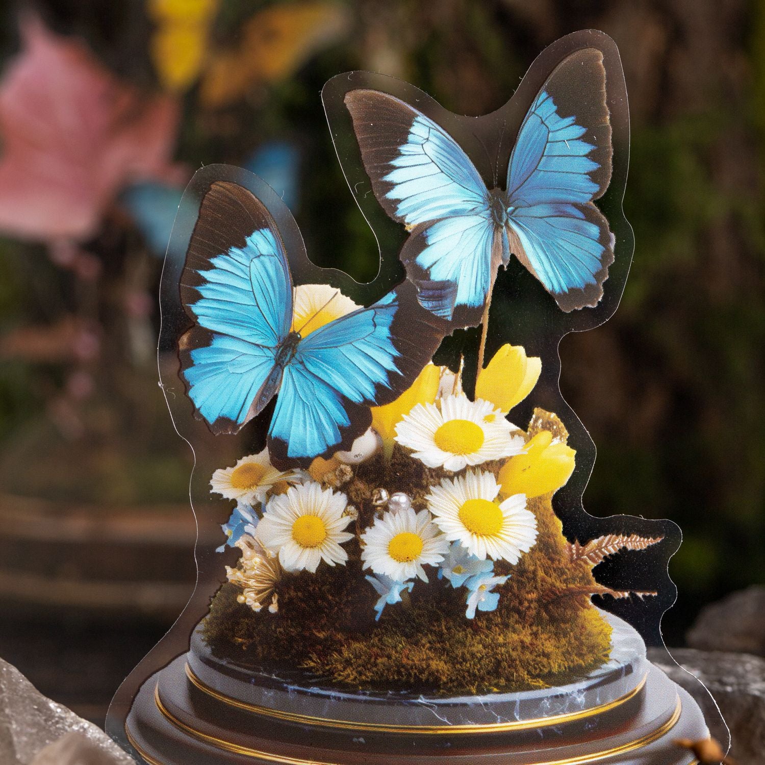 10 Pcs Insect Themed PET Stickers KCST