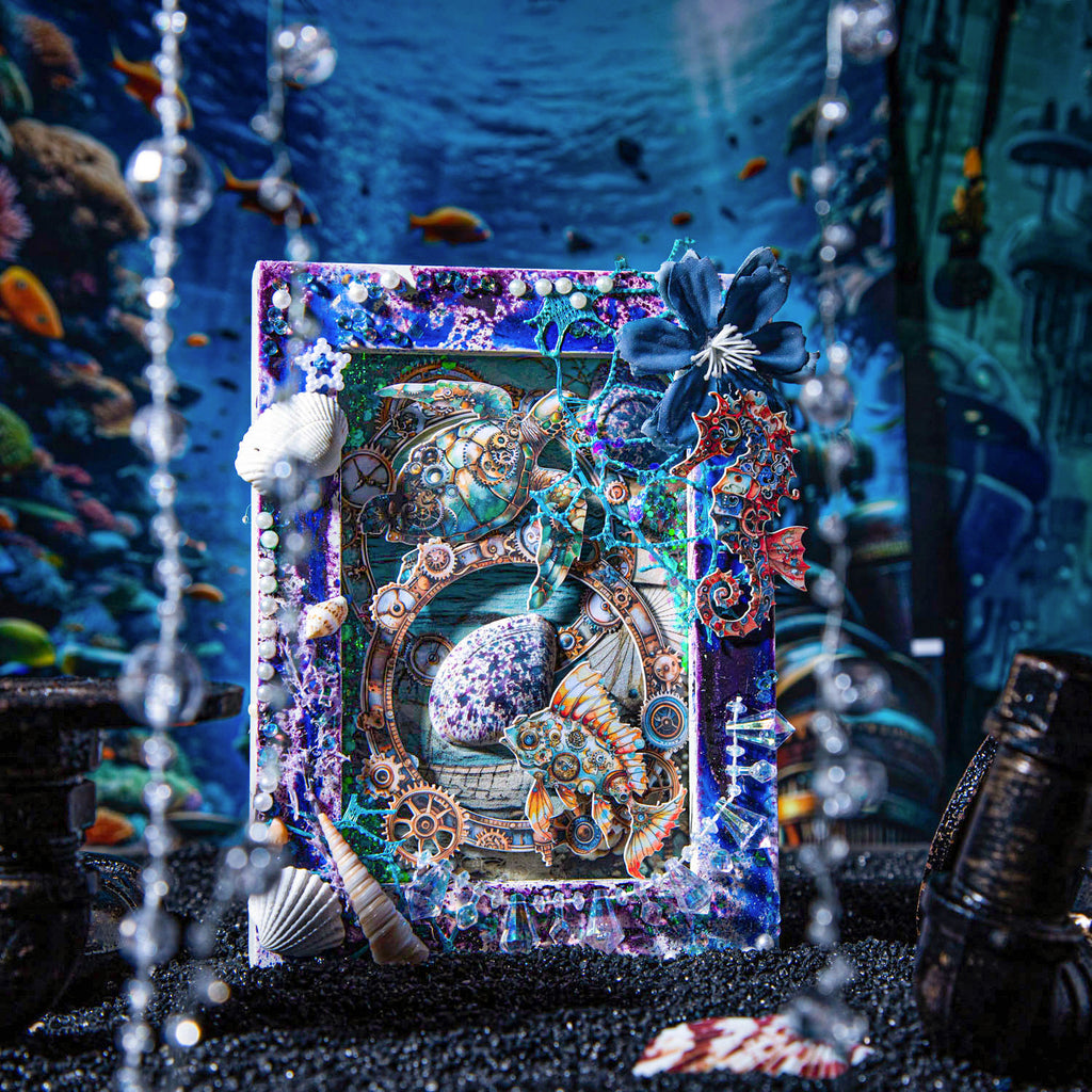 10 Pcs Gothic Theme Cardstock Stickers JXXL