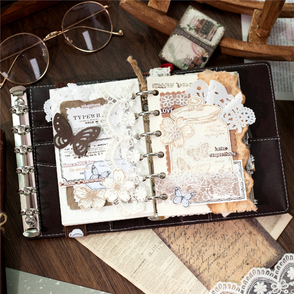 30 Sheets Basic Vintage Journal Paper HWMJ