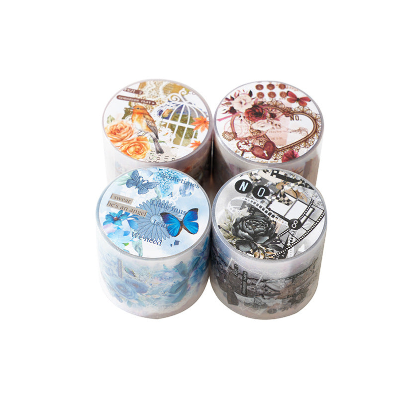 1 Roll Creative Flowers PET Tape QDXQ