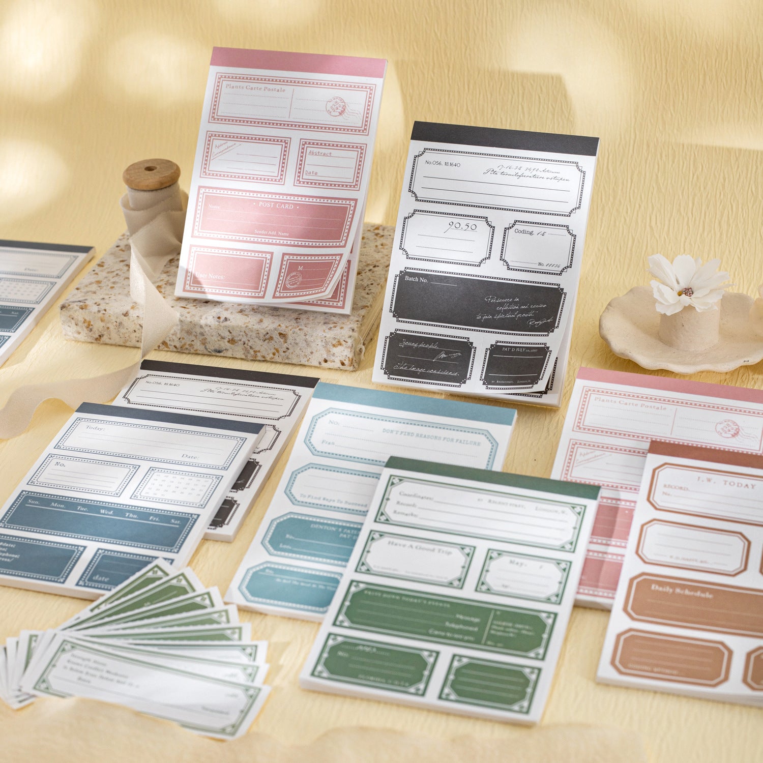 30 Sheets Vintage Notepad Paper XMHXL