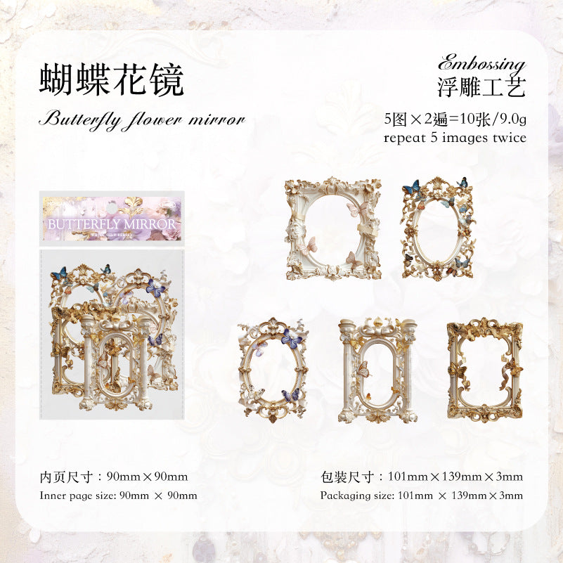 10 Pcs Frame Cardstock Paper BSLJ