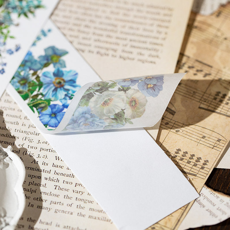 4 Sheet Flower Garden Washi Stickers HLMY