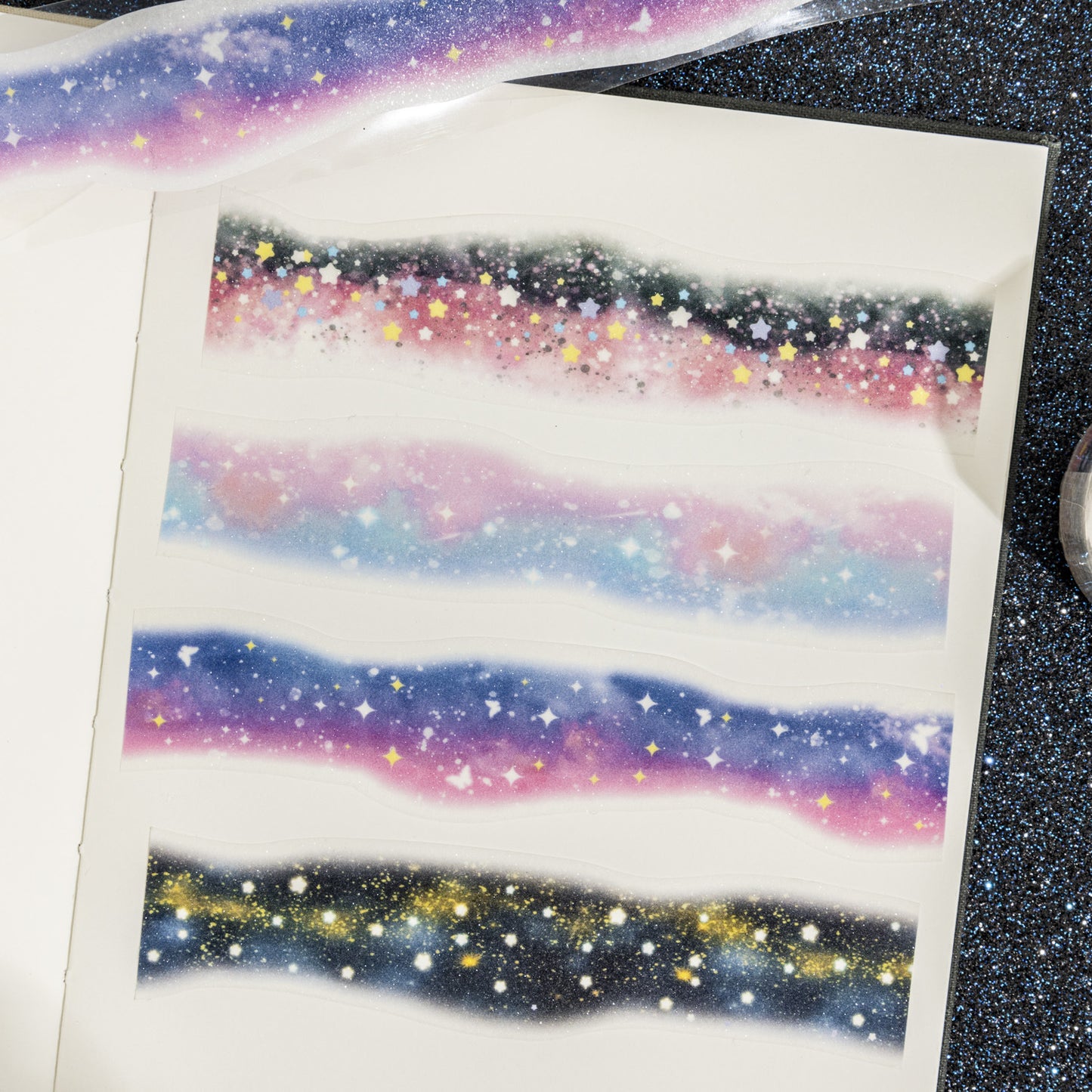 1 Roll Galaxy Theme Washi Tape RXCC