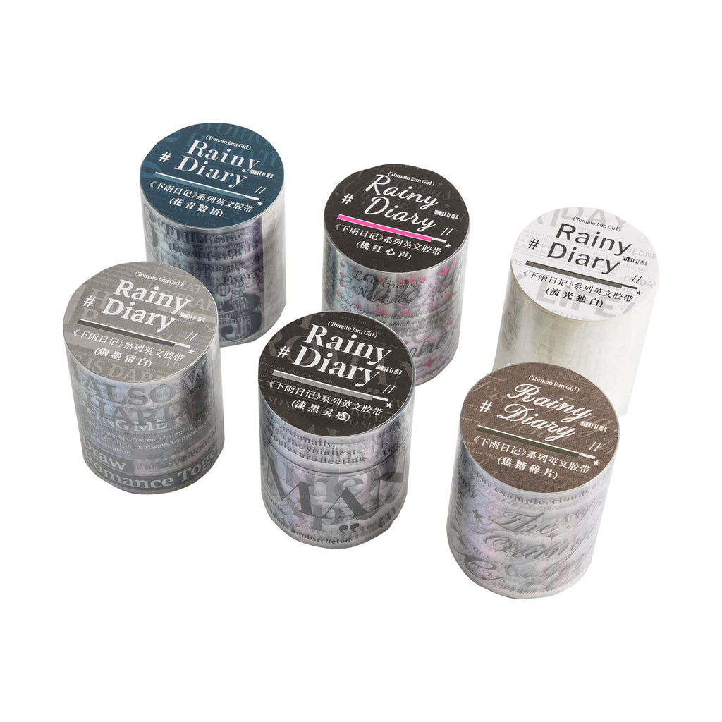 1 Roll Word Quote PET Tape XYRJ