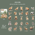 25 Pcs Forest Themed PET Stickers SLZJ