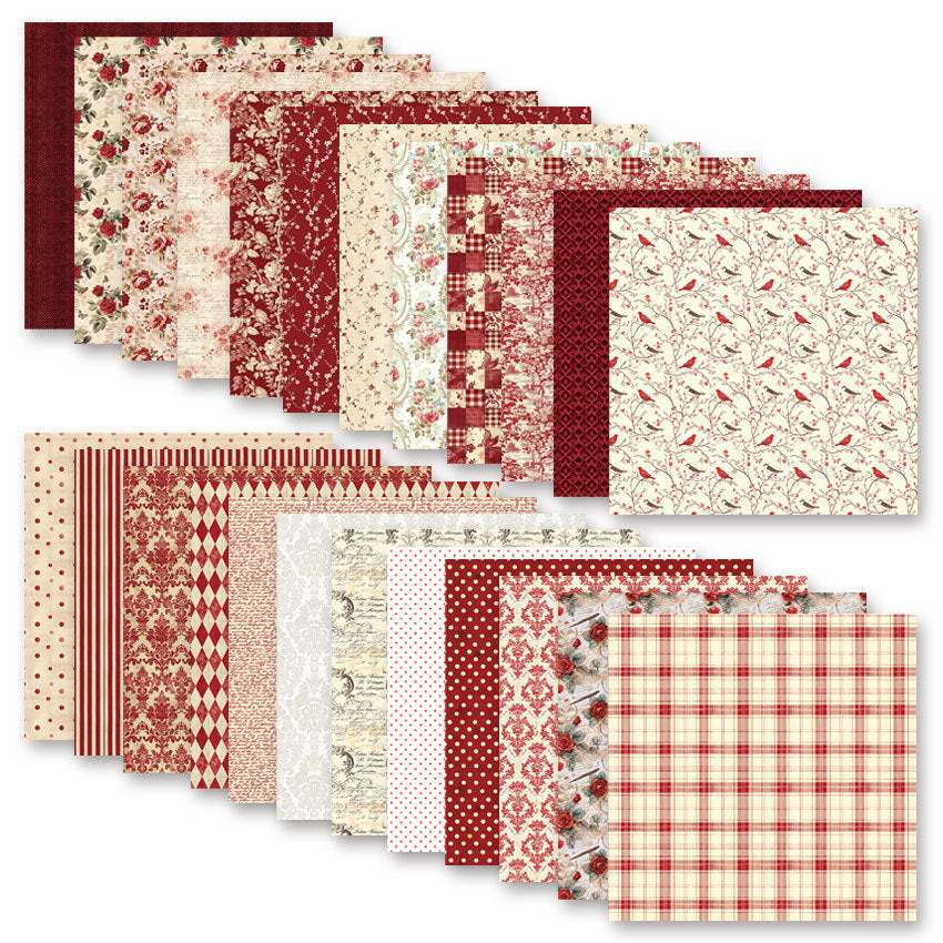 12 Inch Scrapbook Paper Pad for Craft PA076