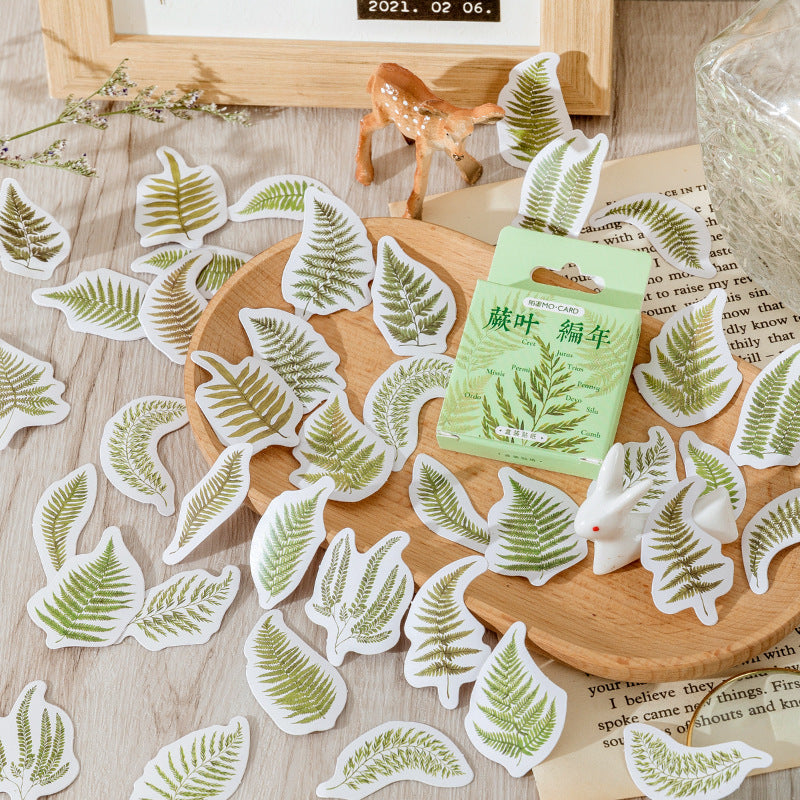 46 Pcs Fern Stickers JYBN