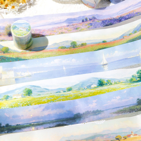 1 Roll Nature Landscape Washi Tape TSKNXT