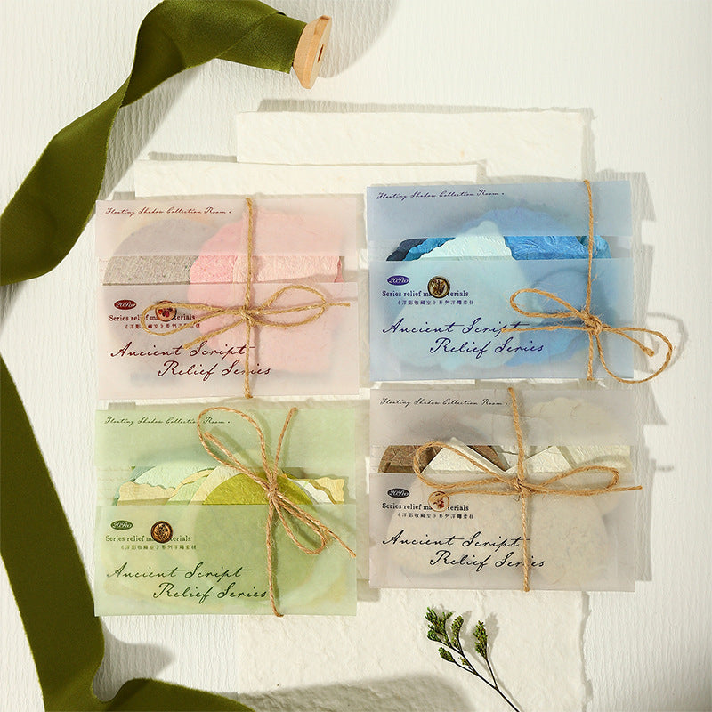 20 Pcs Emobossed Journal Paper FYSCS