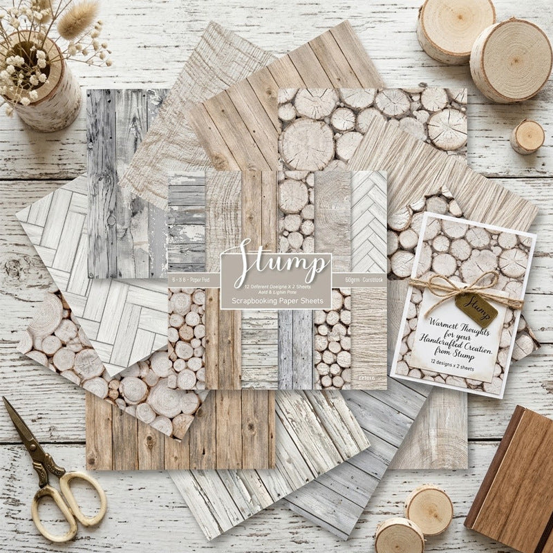 6 inch Scrapbook Paper Pad SKP024A