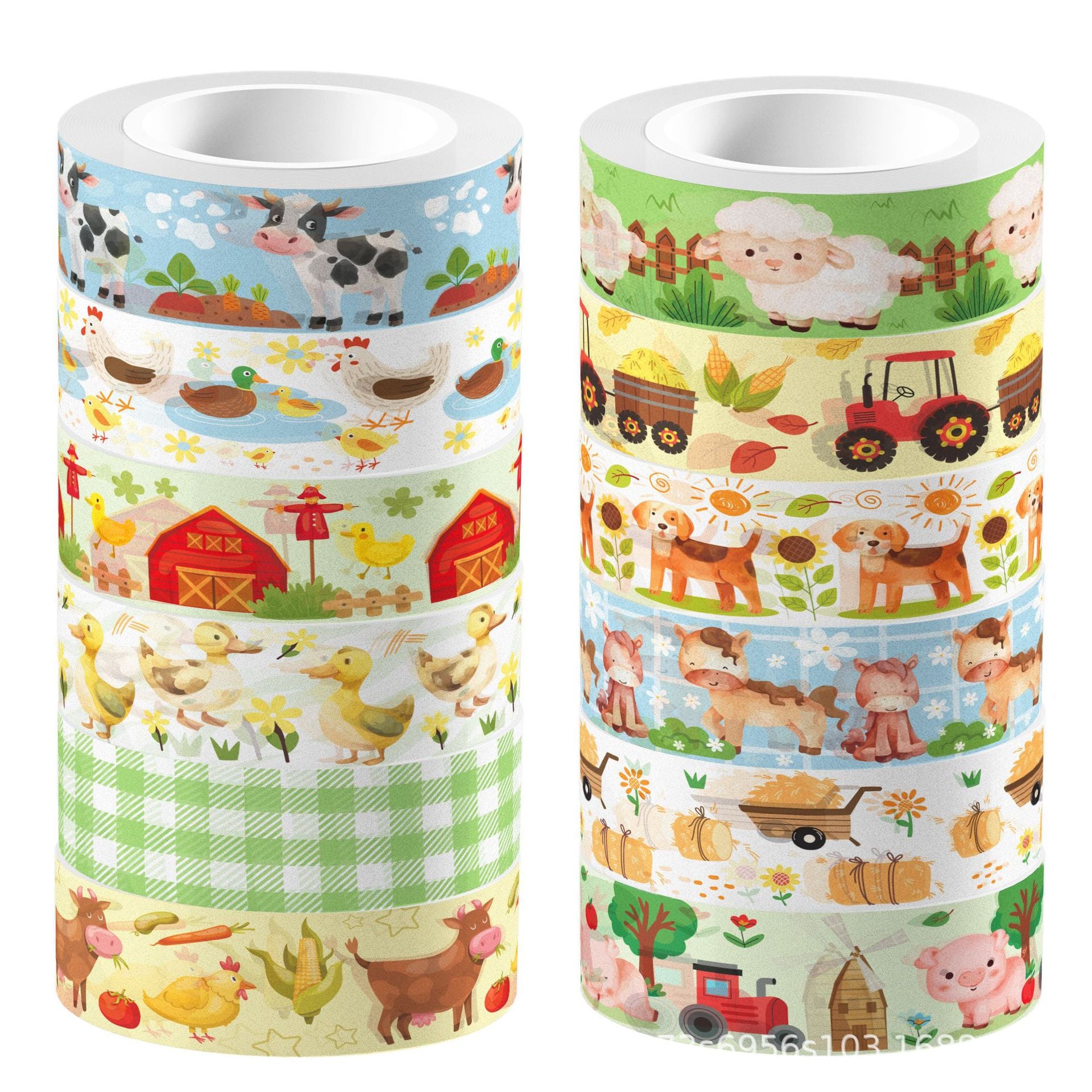 12 Roll Washi Tape Set ZH068