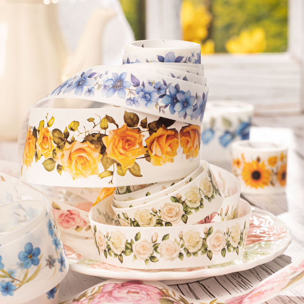 3 Roll Flowers Washi Tape FHRM