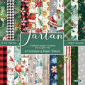 6 inch Christmas Scrapbook Paper Pad SKP618