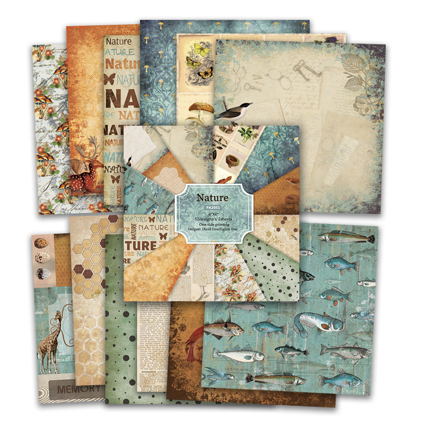 6 inch Scrapbook Paper Pad JYY2051