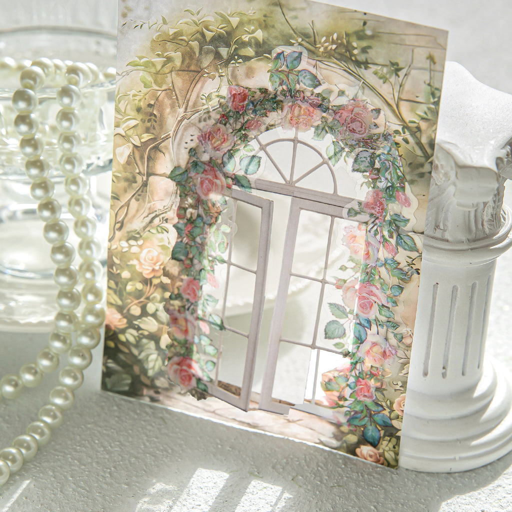 21 Pcs Natural Theme Scrapbook Paper ZRJG