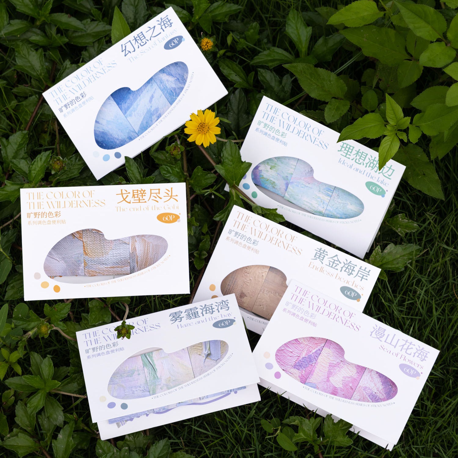 60 Pcs Oil Painting Sticky Note KYSC