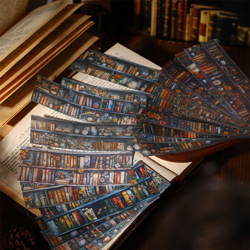 20 Sheets Book Shelf Stickers Book CSG