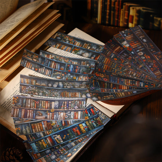 20 Sheets Book Shelf Stickers Book CSG