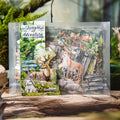 100 Pcs Forest Explore Journal Paper and Stickers Kit CLTXJ