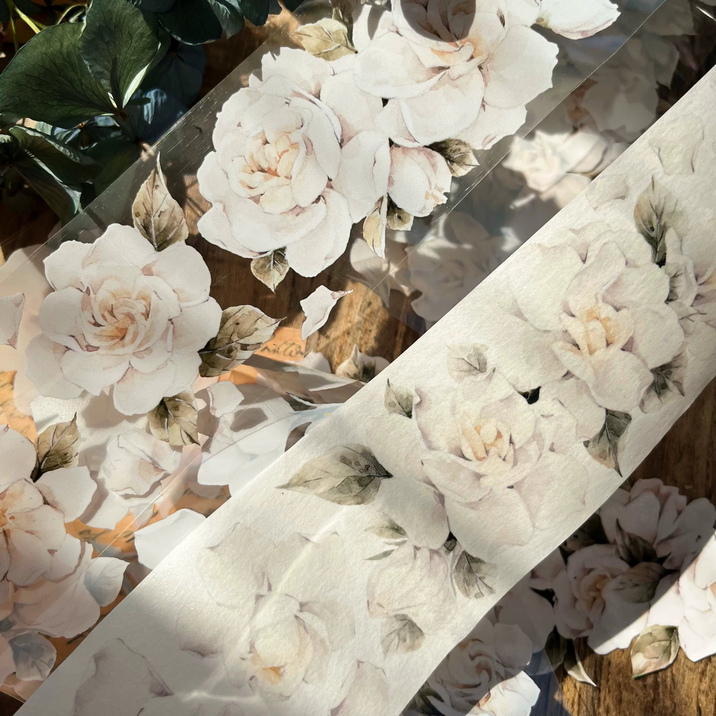 Floral Decorative Tape Rolls- Northern Dusk Garden