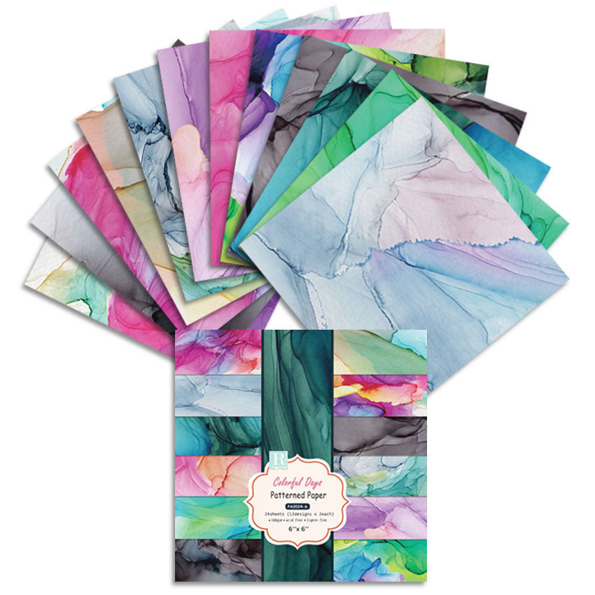 6 inch Scrapbook Paper Pad JYY6024
