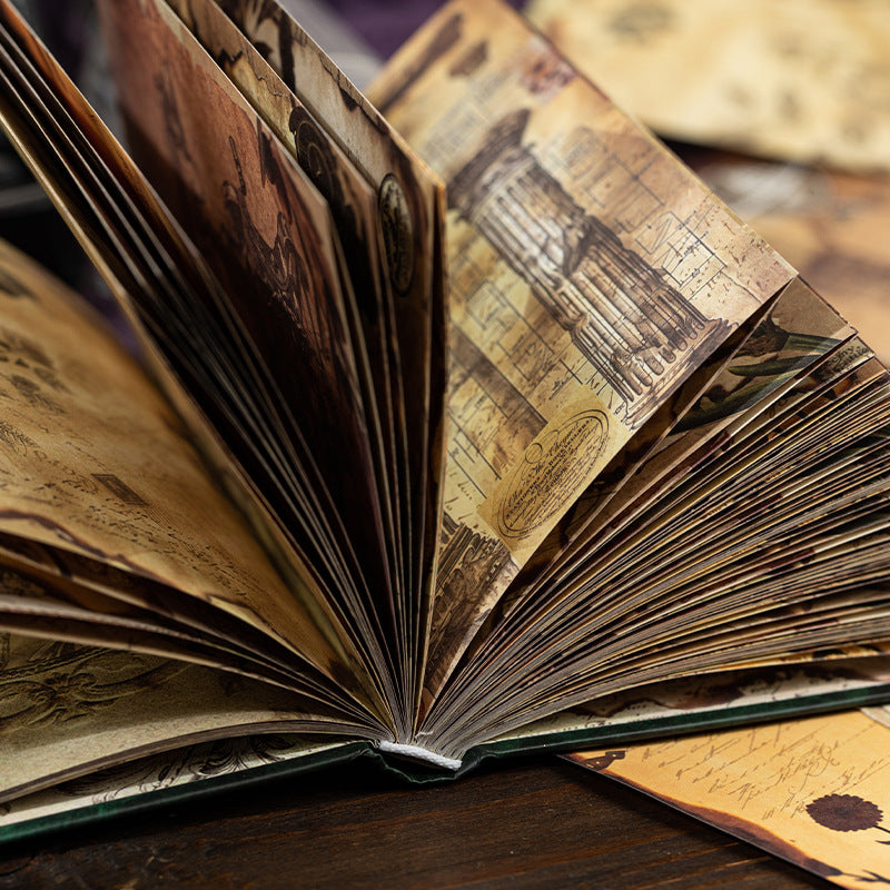 192 Sheets Vintage Junk Journal Paper Book YFSG