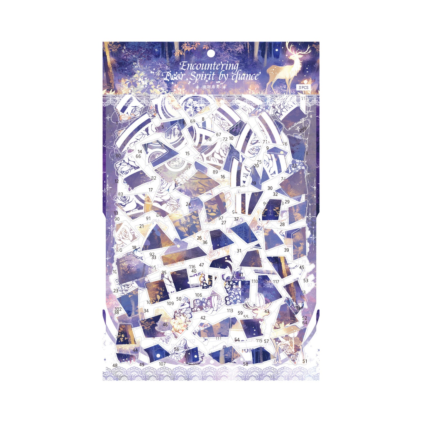 Fantasy Puzzle DIY Stickers XKMY