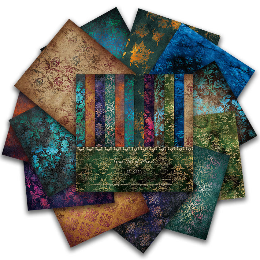 12 inch Scrapbook Paper Pad JYY044