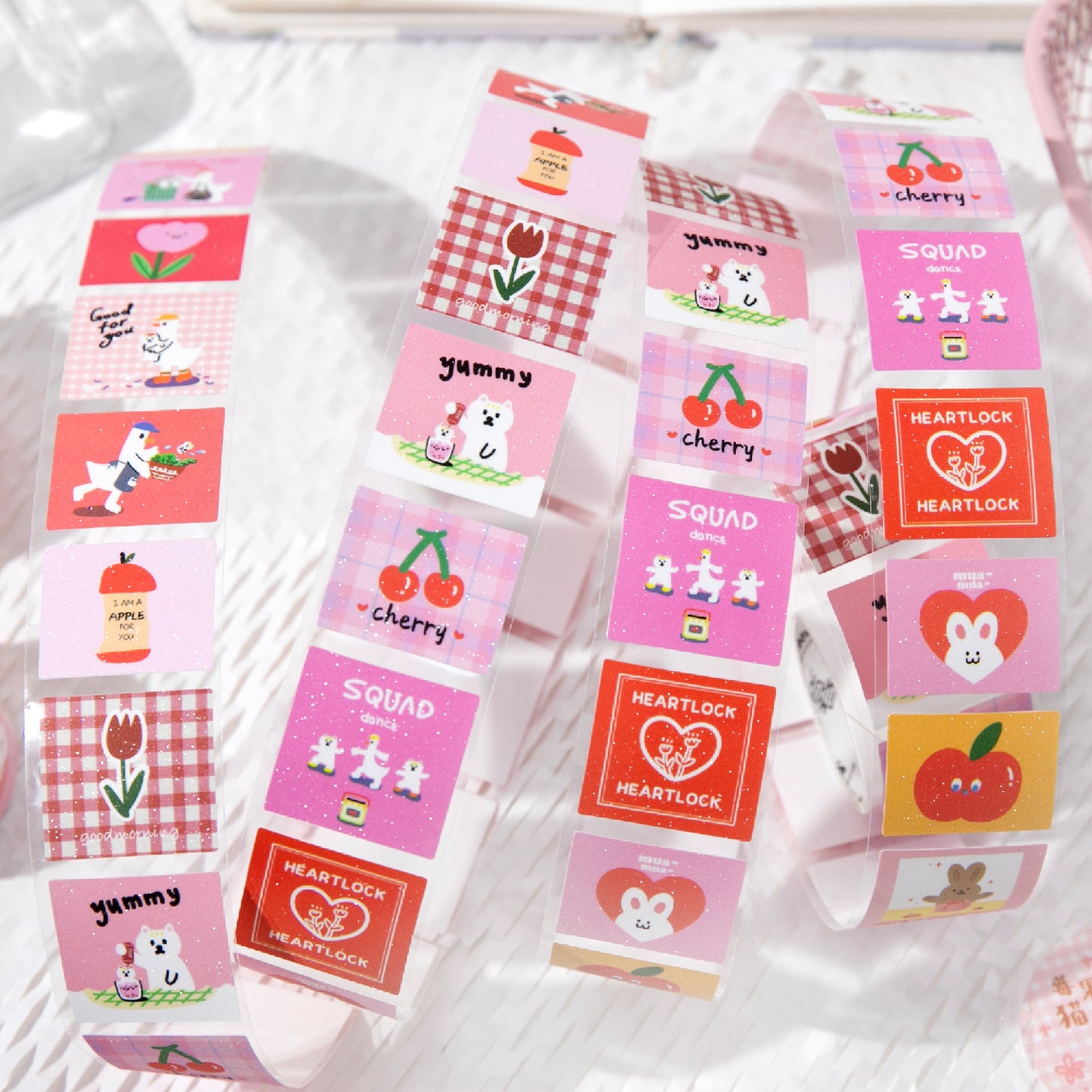 1 Roll Cute Kawaii Journal Stickers Tape TYMM