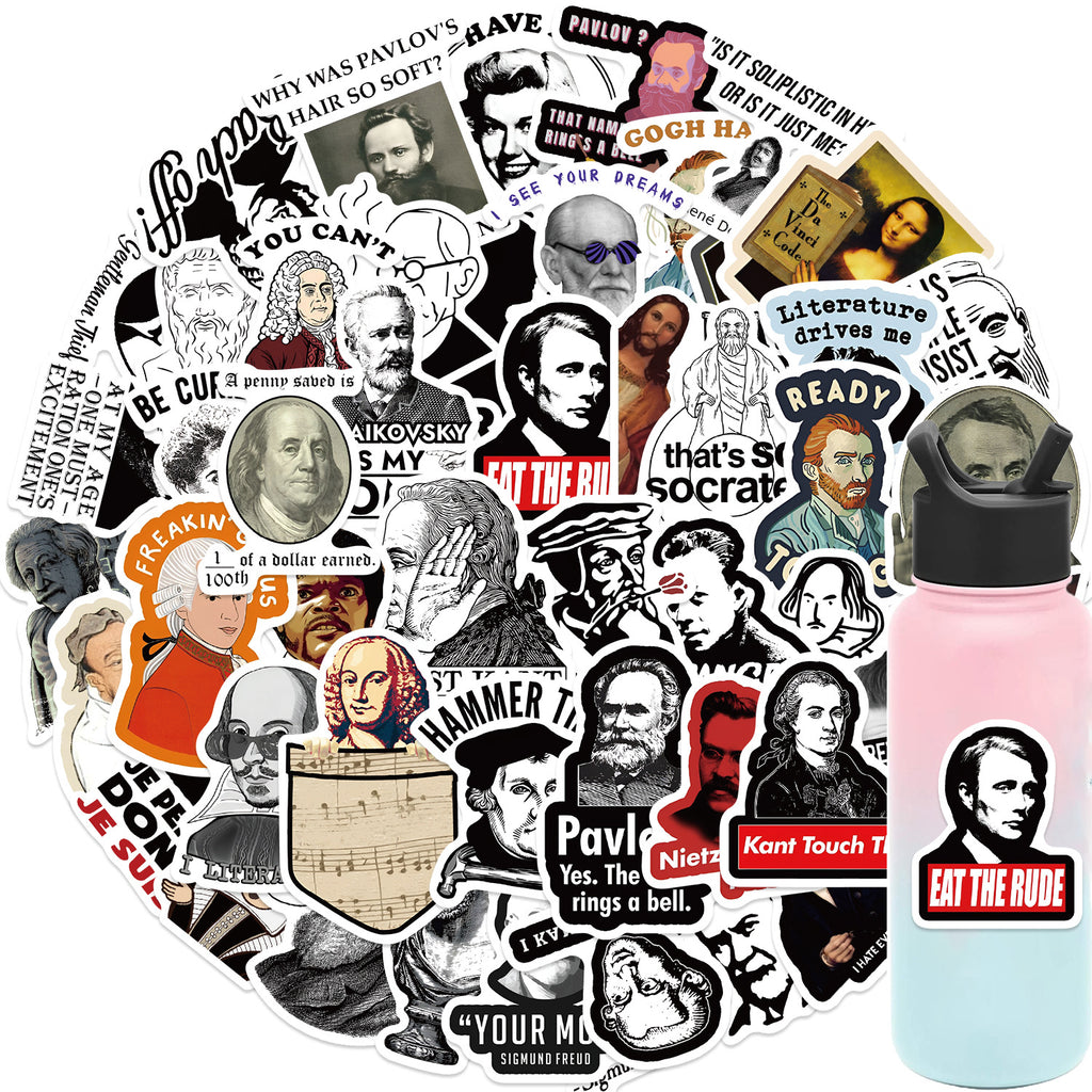 50PCS Funny Sarcastic Meme Vinyl Stickers FUN03
