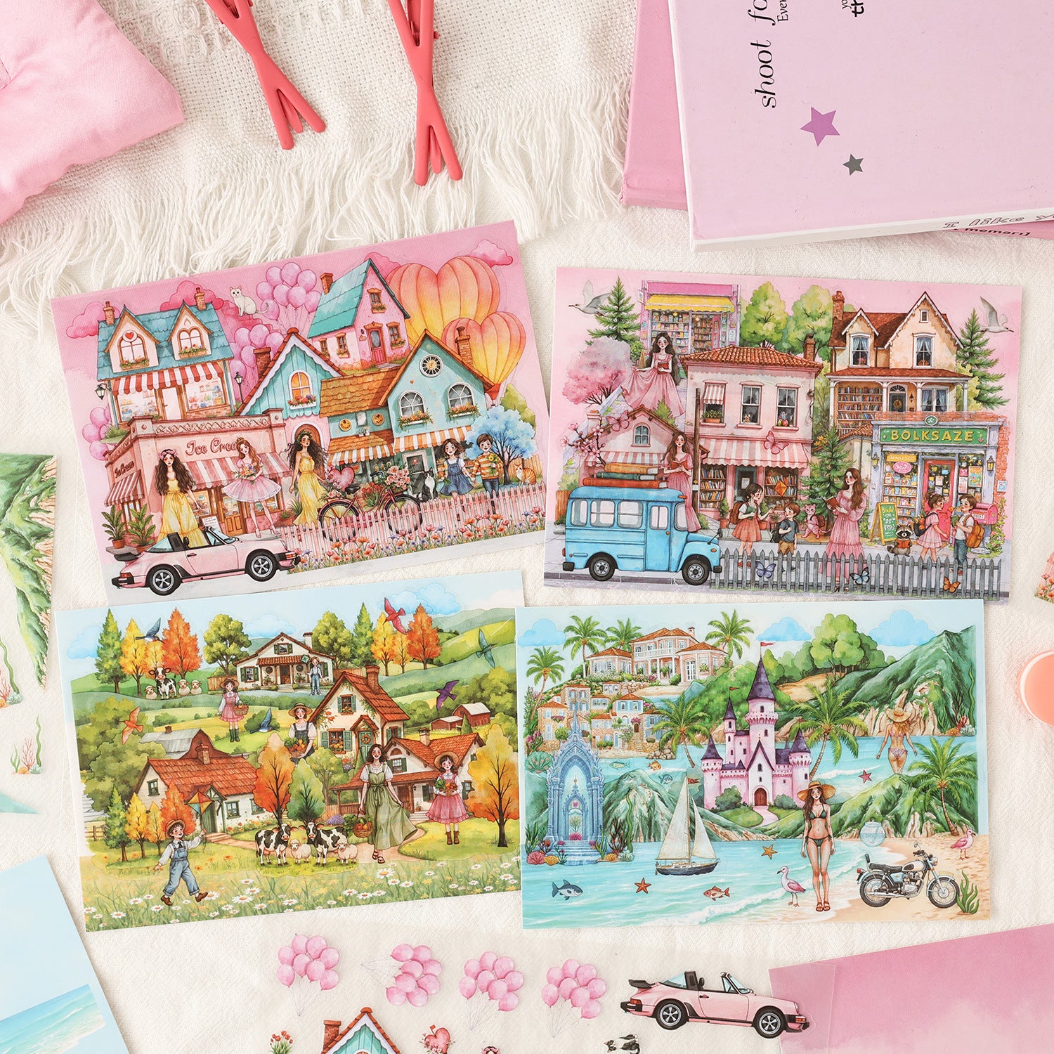 Cozy House DIY Stickers Kit WRNA