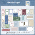 200 Pcs Vintage Scrapbook Paper and Notepad HYPZ