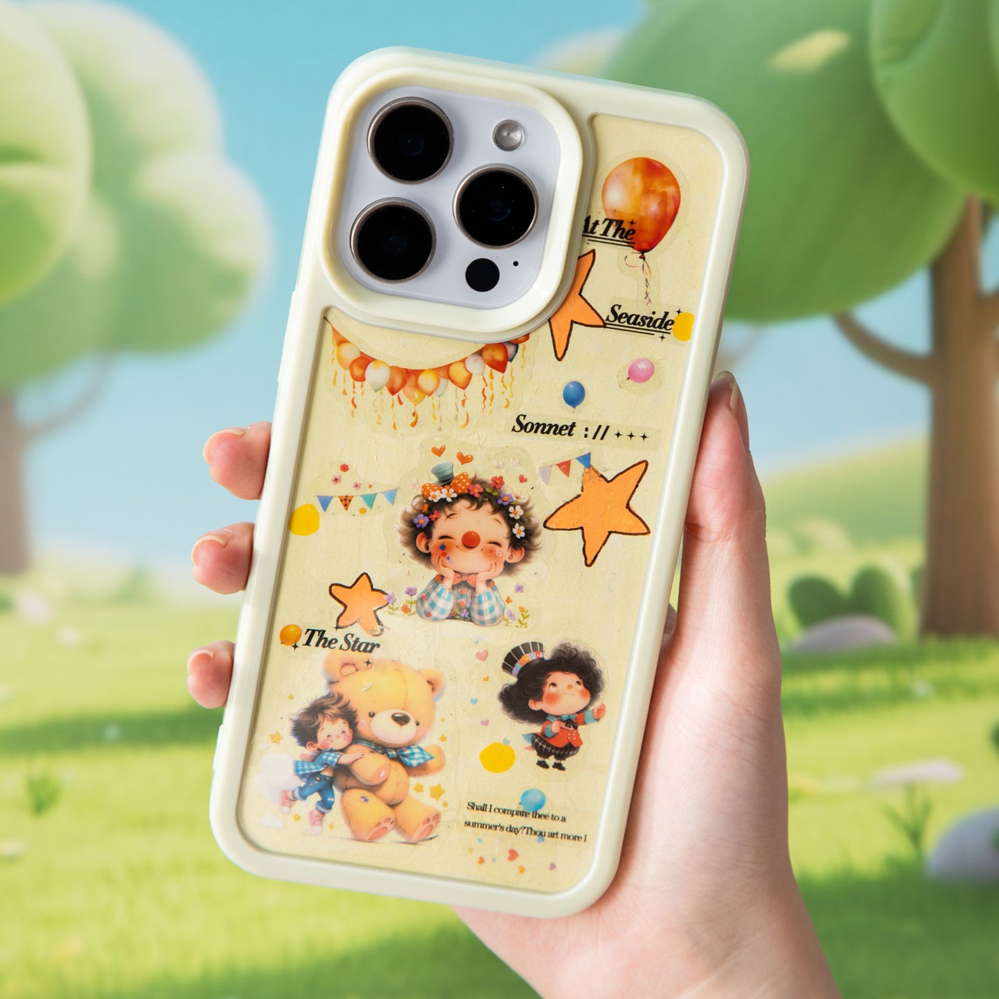 20 Pcs Fantasy Kids PET Stickers BRMY