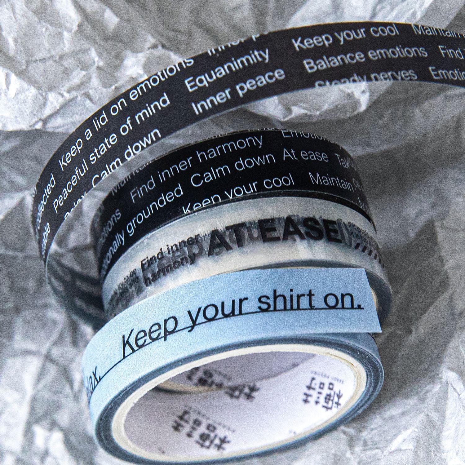 3 Roll Quotes Tape Set YWYL