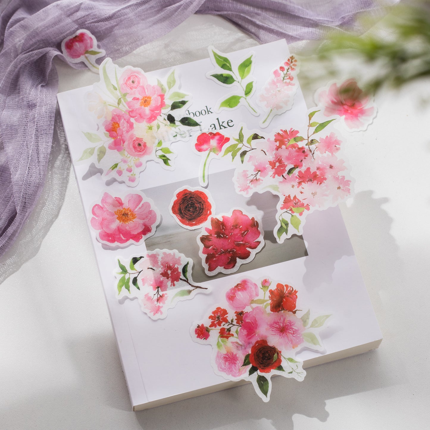 25 Pcs Flower Washi Stickers XHSK