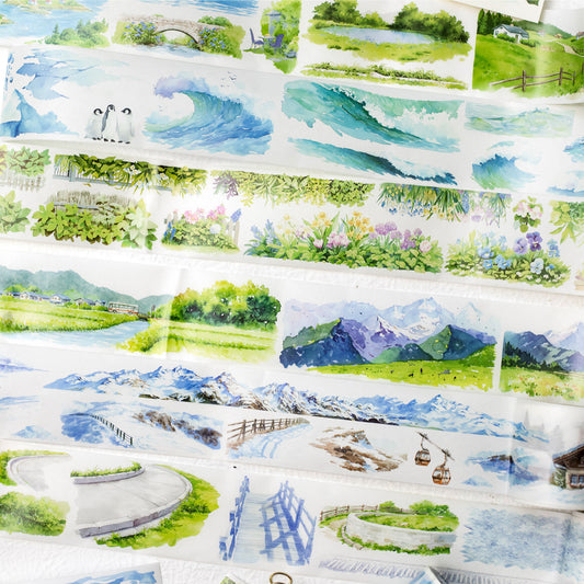 1 Roll Natuere Landscape Washi Tape SRDLT