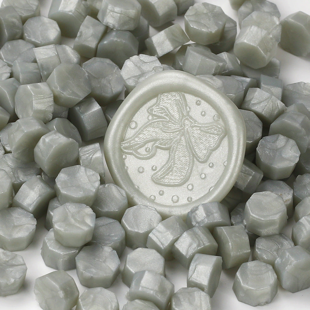 100 PCS Octagon Wax Seal Beads H142