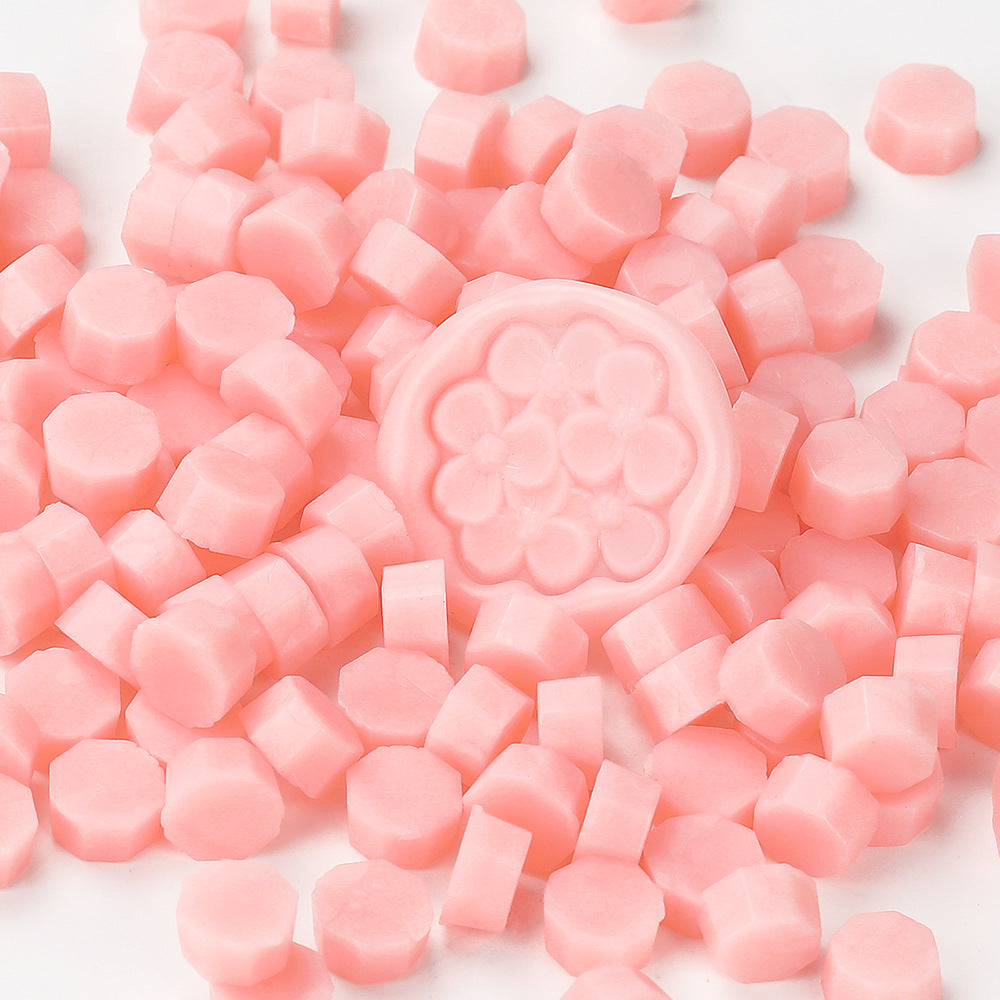 100 PCS Octagon Wax Seal Beads H28