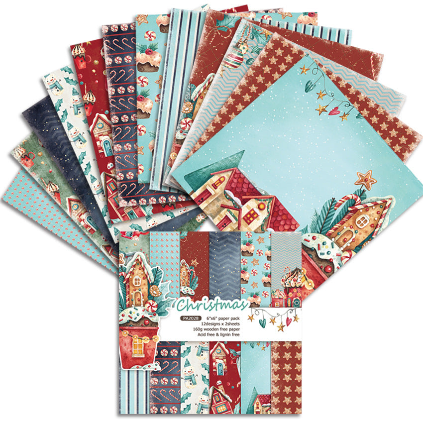 6 inch Scrapbook Paper Pad JYY2028