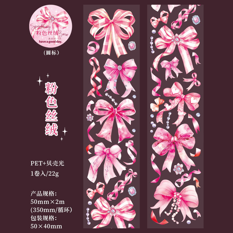 1 Roll Bowknot PET Tape SYHDJ