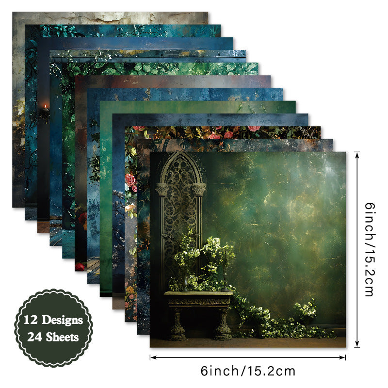 6 inch Arbor Scrapbook Paper Pad SKP2320