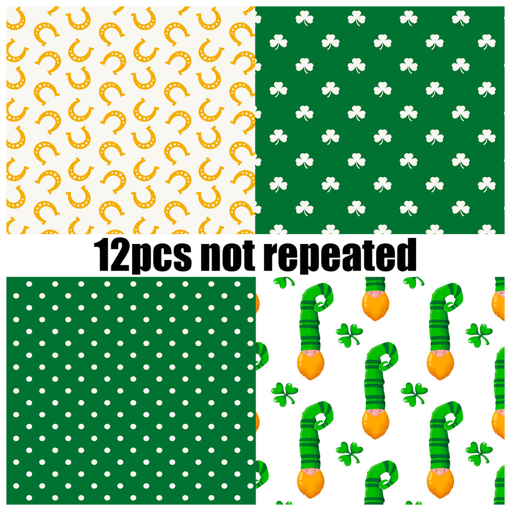 6 inch St. Patrick's Day Scrapbook Paper Pad PA757