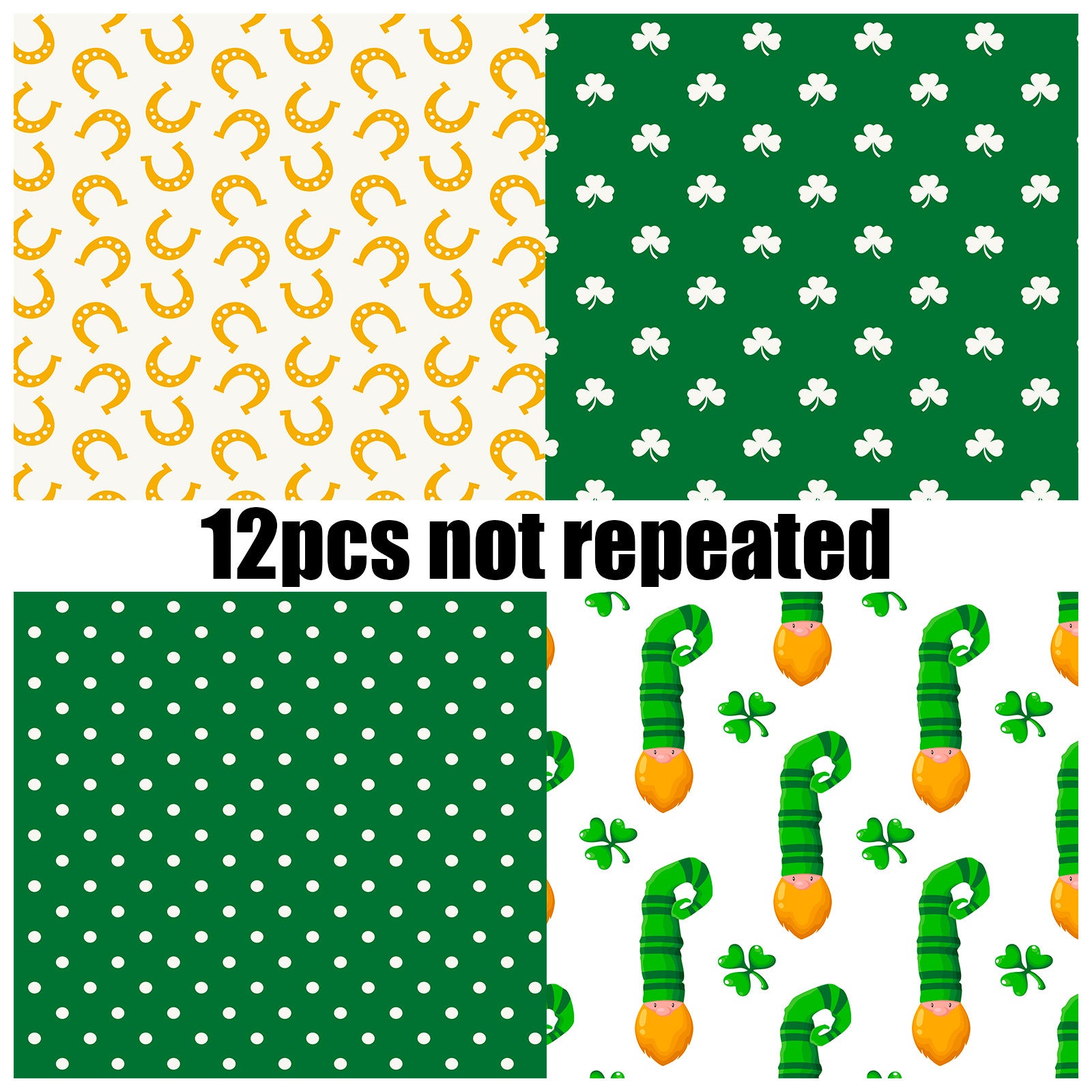 6 inch St. Patrick's Day Scrapbook Paper Pad PA757