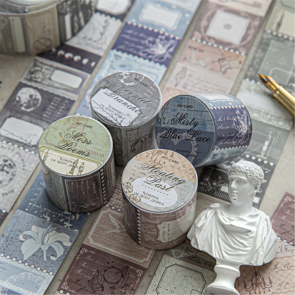 1 Roll Vintage Journal Stickers Tape WGQX