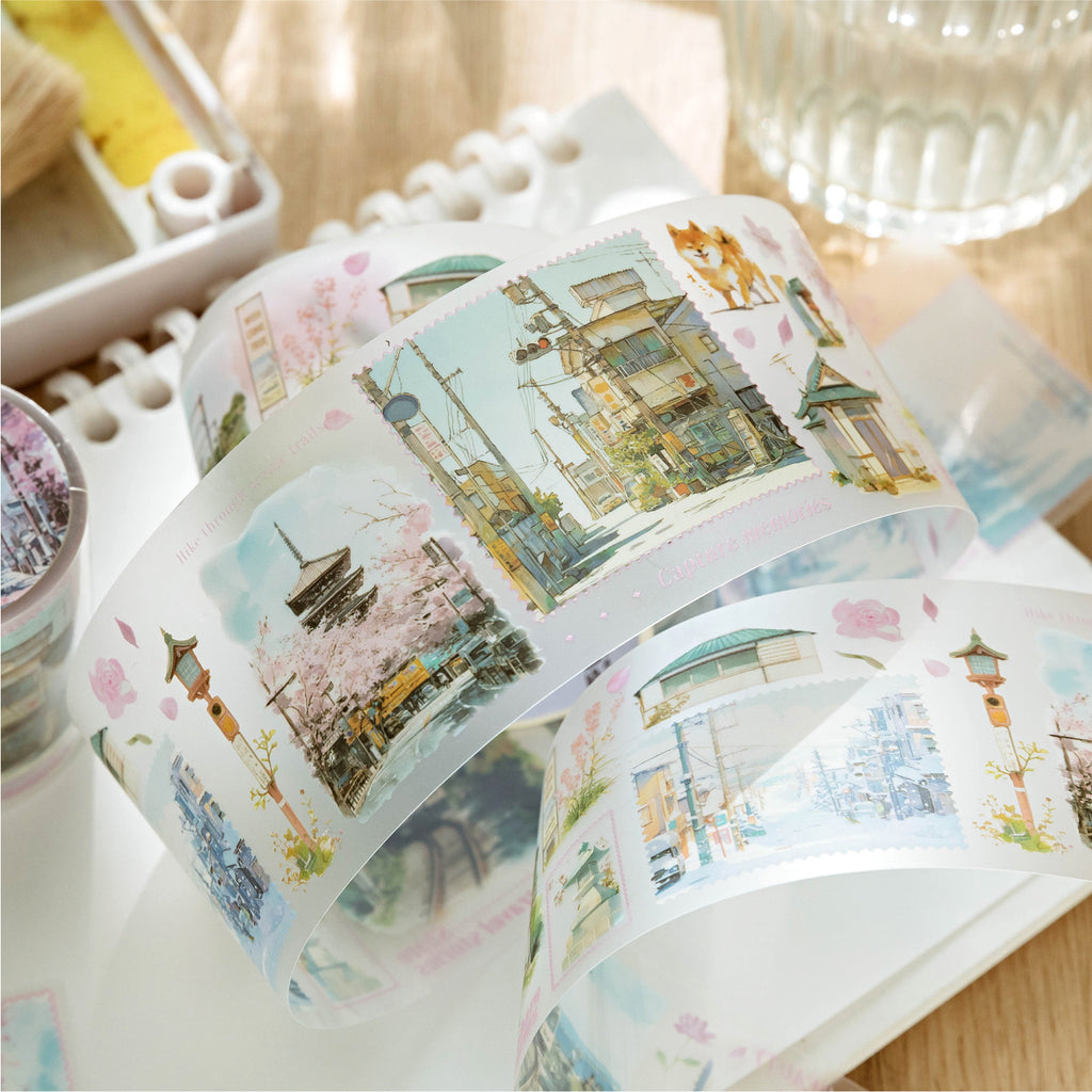 1 Roll Travel Theme PET Tape KSYDLC