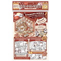 2 Sheets 3D Effect Stickers ZJXYX