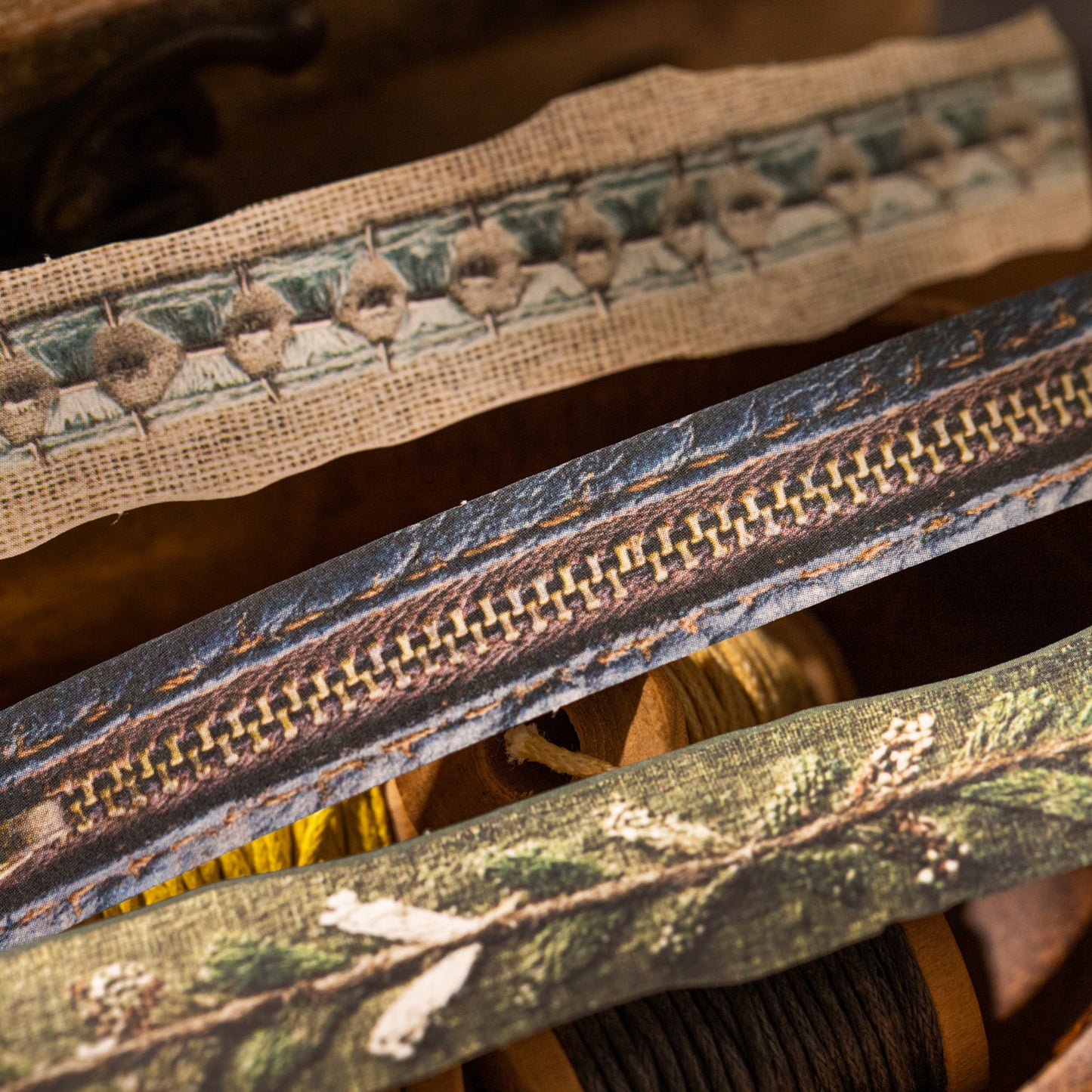 30 Pcs Fabric Themed Jouranl Stickers ZYMX